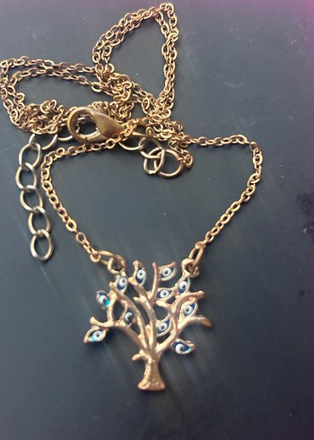 Hayat Ağacı nazarlıklı kolye - Görsel 9