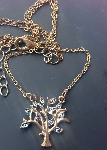 Hayat Ağacı nazarlıklı kolye - Görsel 5
