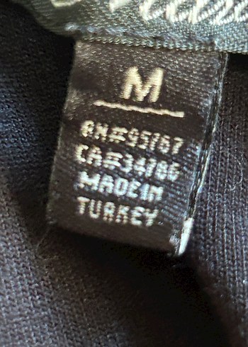 Siyah V Yaka Midi Elbise - Görsel 7