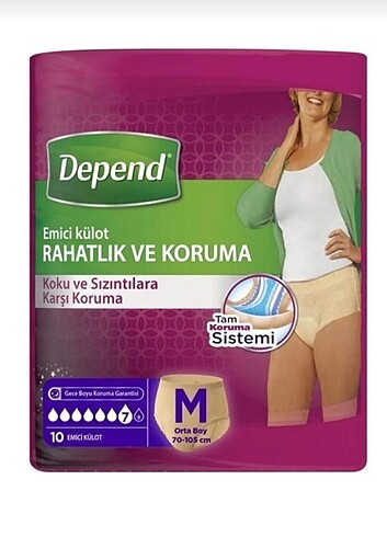 Depend emici külot bez