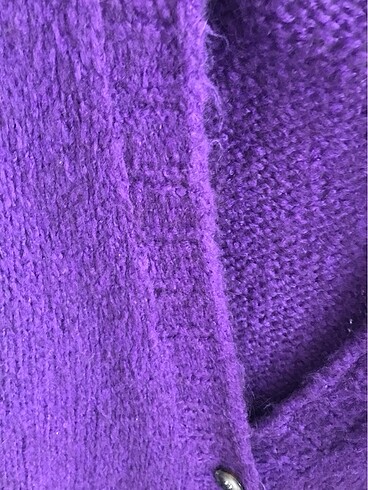 universal Beden mor Renk Glocal mohair-yün karışımı hırka
