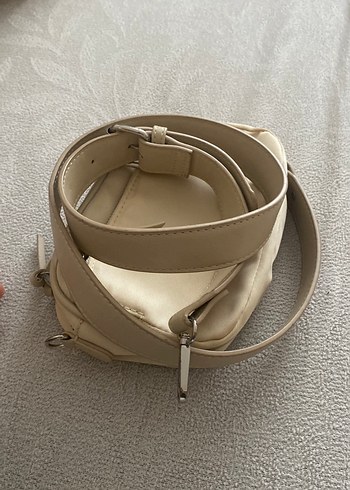 Bej stradivarius çanta - Görsel 3