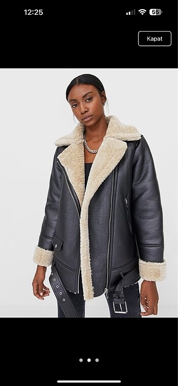 Stradivarius biker mont