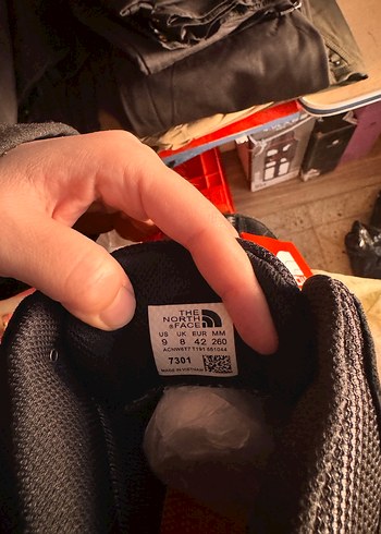 The North Face Siyah Erkek Sneaker - Görsel 2