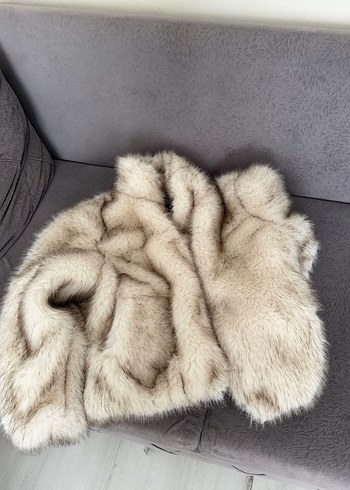 Gri Midi Boy Kürklü sıfır ürün - Görsel 3