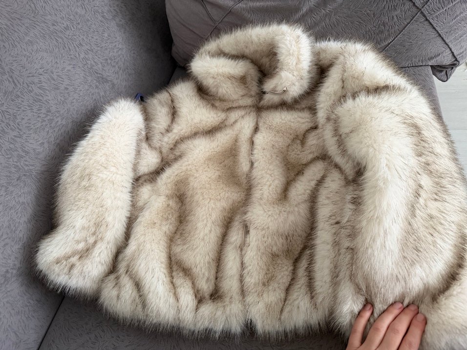 Gri Midi Boy Kürklü sıfır ürün - Görsel 2