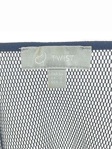34 Beden lacivert Renk Twist Kısa Elbise %70 İndirimli.