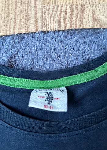 U.S. Polo Assn. Erkek Koyu Mavi Baskılı Tişört - Görsel 2