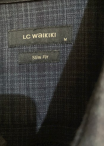 Lacivert Erkek Kışlık Gömlek, Uzun Kollu, Düğmeli - Görsel 3