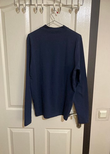 Kadın Lacivert Yarım Balıkçı Penye - Görsel 2