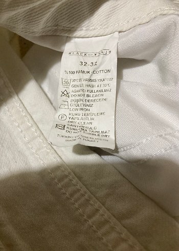 Erkek Kırık Beyaz Kot Pantolon - Görsel 4