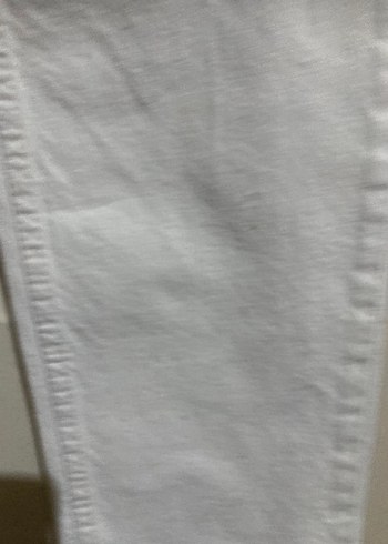 Erkek Kırık Beyaz Kot Pantolon - Görsel 5