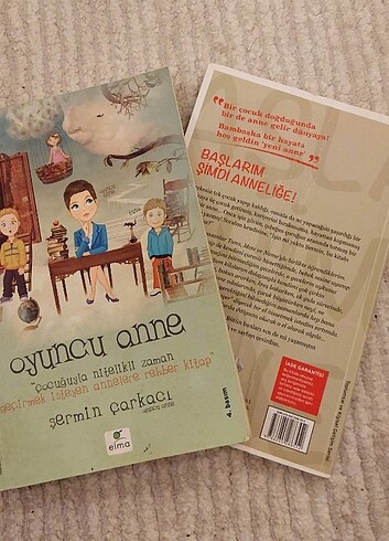 Oyuncu Anne ve Başlarım şimdi Anneliğe kitapları 