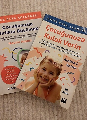 Çocuğunuzla Birlikte Büyümek ve Çocuğunuza Kulak Verin Kitapları
