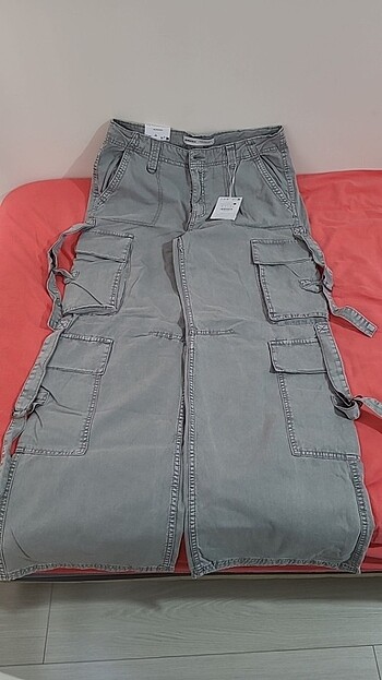 Bershaka Kadın Kargo Pantolon