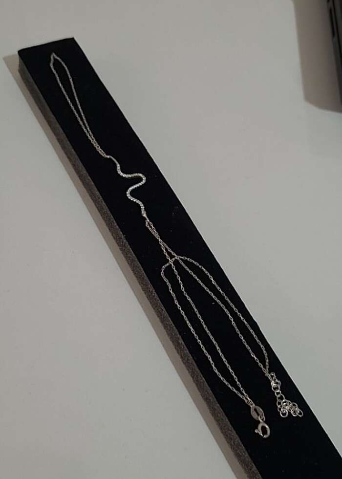 Zirkon Taşlı Gümüş Şahmeran - Görsel 2