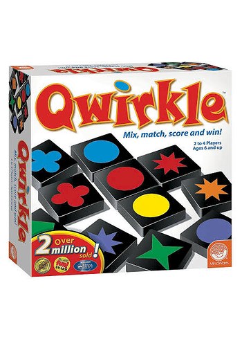 Qwirkle Çok Renkli Taşlar Oyun Seti