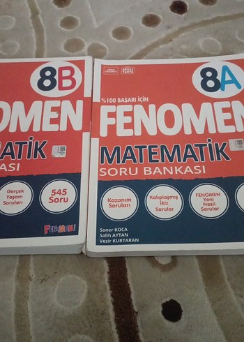 Fenomen Matematik Soru Bankası 8A ve 8B