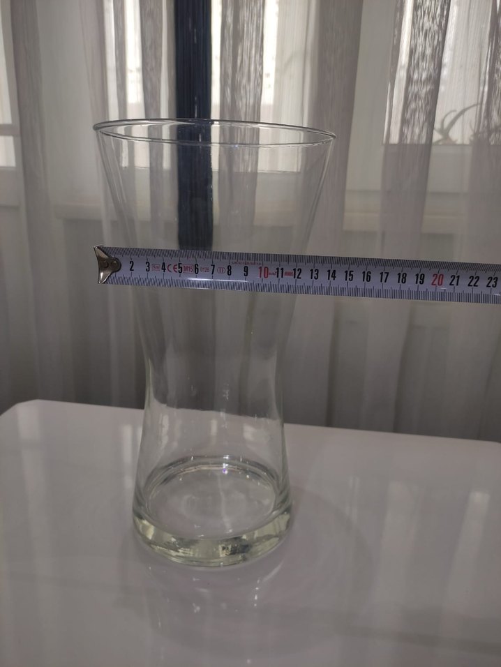 Şeffaf Cam Vazo - Görsel 3