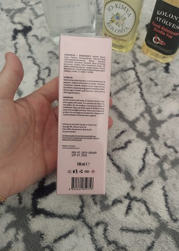 Ashley Joy Saffron Kadın Kolonyası 100 ml - Görsel 2