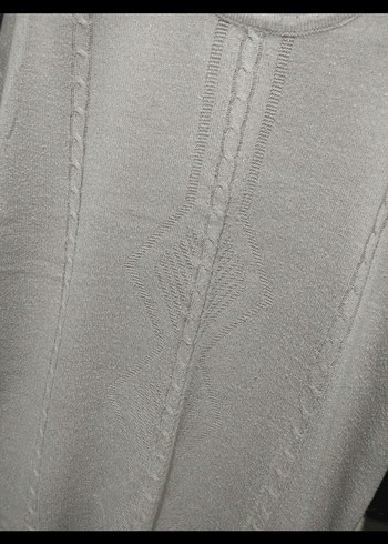 Kadın Pastel Lila Örgü Kazak - Görsel 2