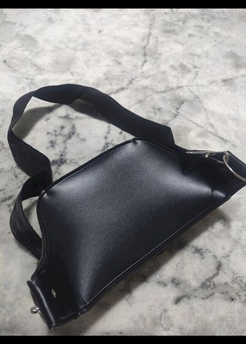 Siyah Yaprak Kol Çantası - Görsel 3