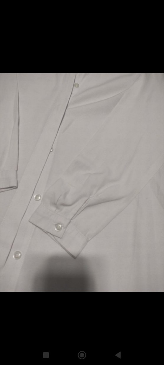 Kadın Beyaz Uzun Kollu Gömlek - Görsel 3