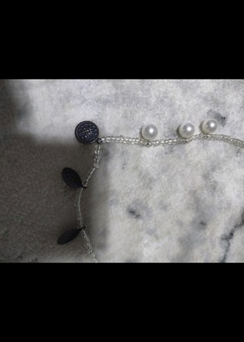 Zincir Detaylı Kadın Kolye - Görsel 2