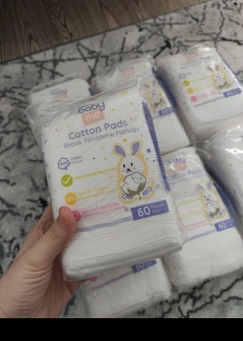 Bebek Pamuk Pedleri 60'lı Paket - Görsel 2