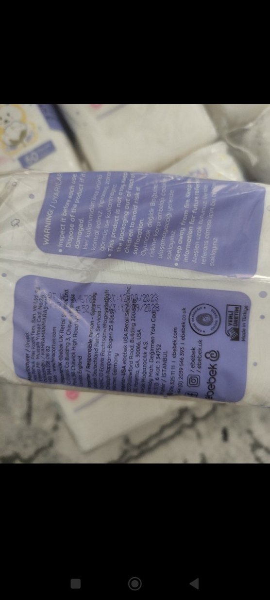 Bebek Pamuk Pedleri 60'lı Paket - Görsel 4