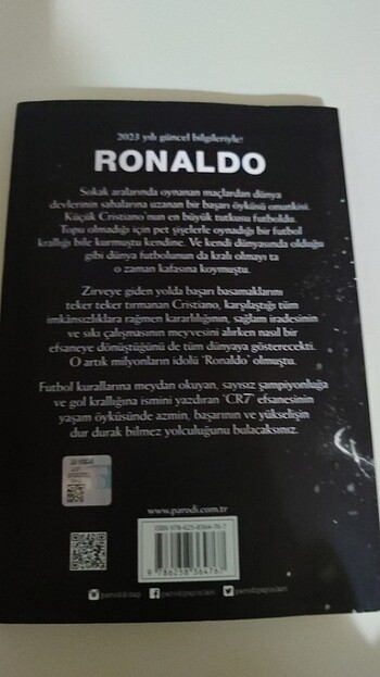  Ronaldo okuma kitabı