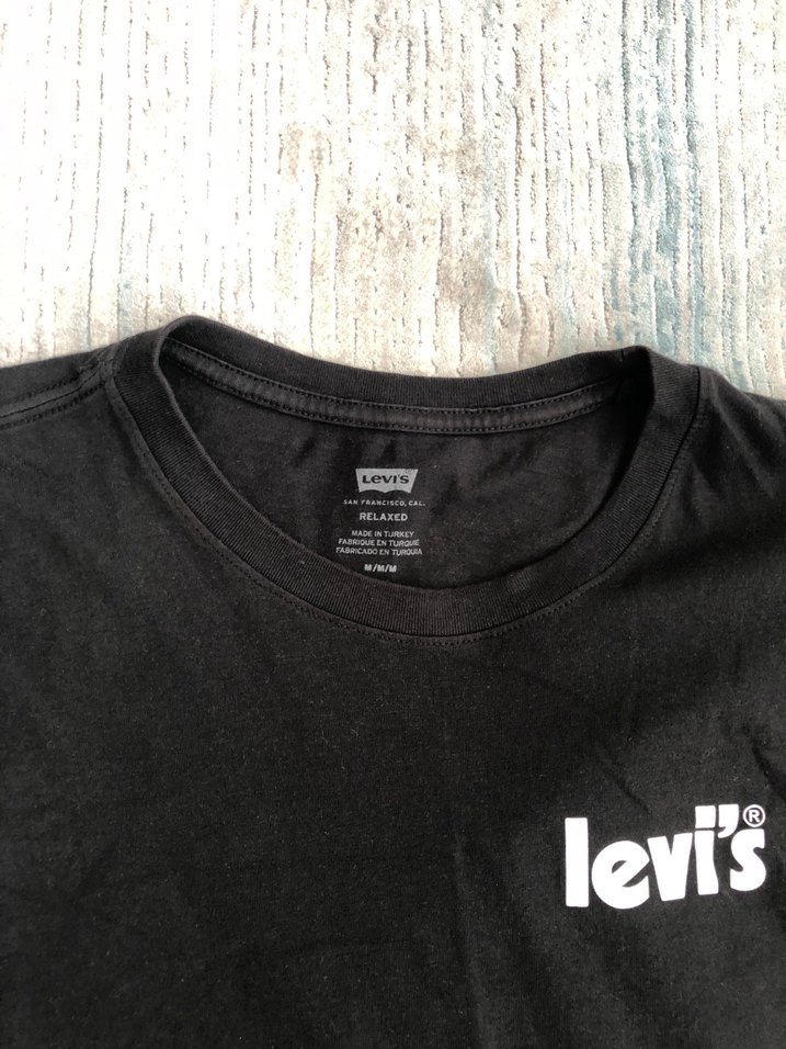 M Siyah Levis Tişört - Görsel 2