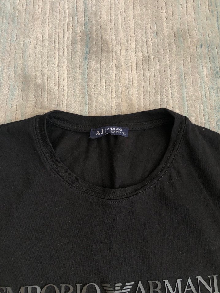 XL Siyah Emporio Armani Tişört - Görsel 3