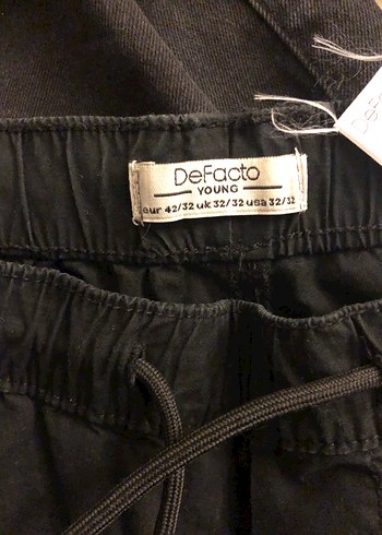 M Siyah Defacto Pantolon - Görsel 4