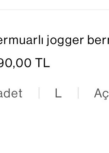 L Gri Pull Bear Şort - Görsel 5