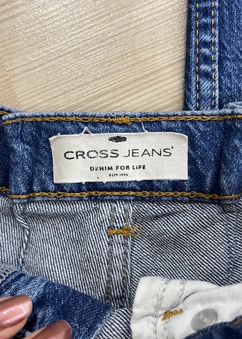 Kadın Lacivert Midi Kot Pantolon - Görsel 4