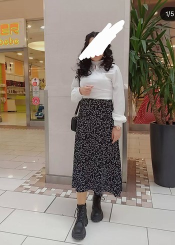 Beyaz Transparan Uzun Kollu Kadın Bluz - Görsel 2