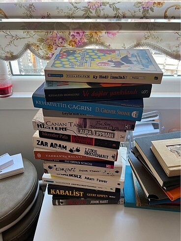 15 adet kitap