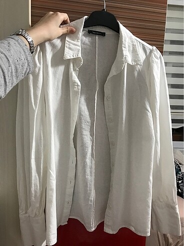 Trendyolmilla beyaz gömlek M beden