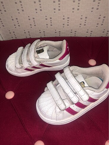 Orjinal Adidas süperstar bebek ayakkabı