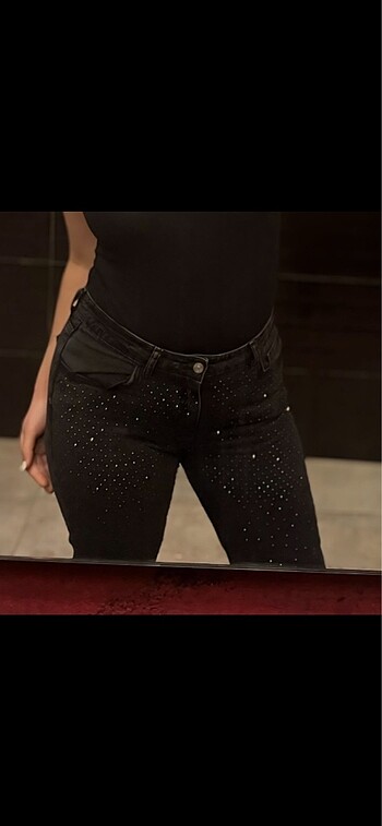 taşlı pantalon