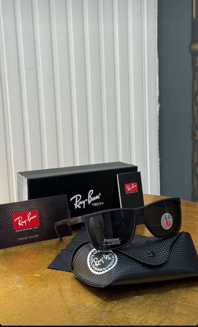 Ray-Ban Siyah Erkek Güneş Gözlüğü - Görsel 5