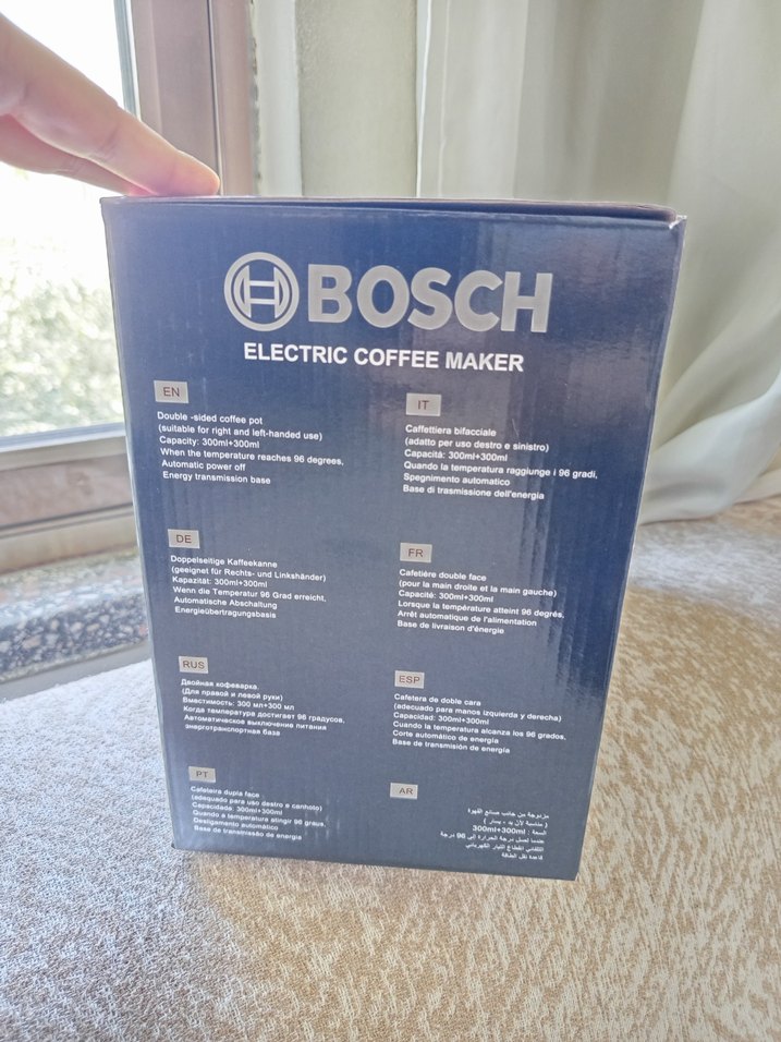 Bosch Elektrikli Kahve Makinesi 600ML - Görsel 2