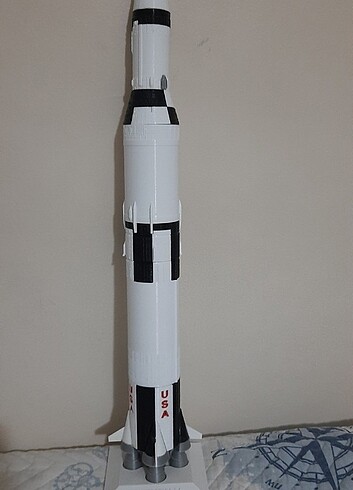Saturn 5 Roket Maketi