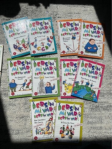  Beden Renk Dersin mi var derdin var 10 kitap damla yayınevi
