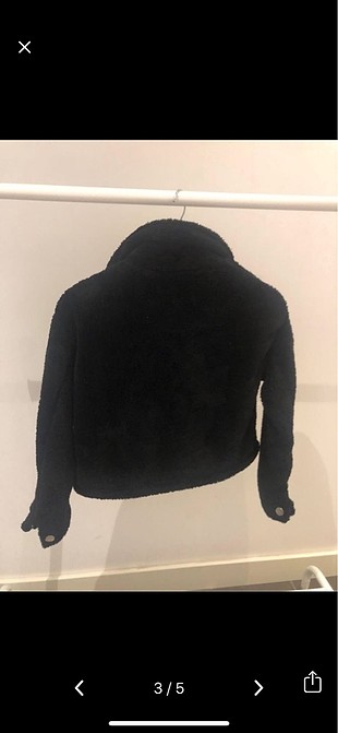 s Beden siyah Renk Yeni kısa peluş ceket