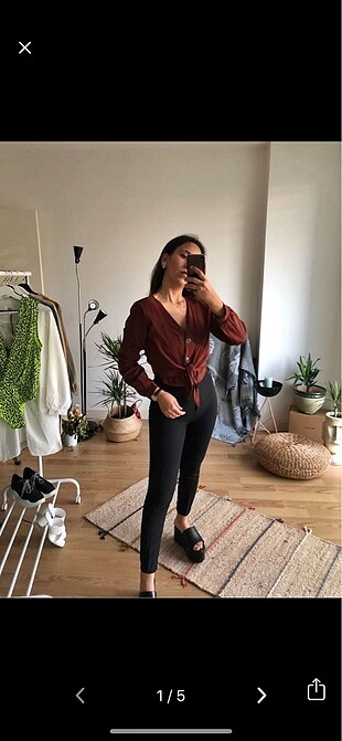 s Beden bordo Renk Yeni bershka bluz