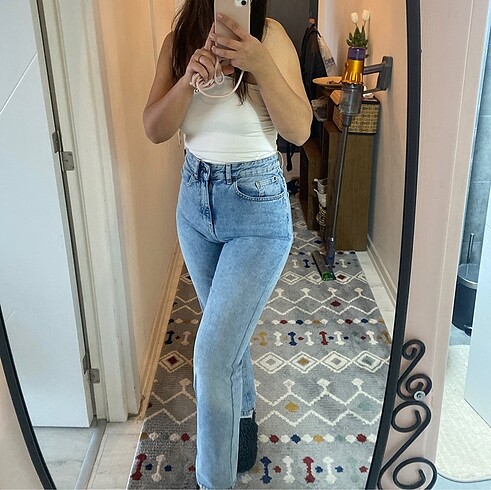 Yeni ultra yüksek bel jean