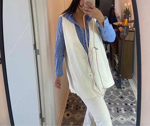 Zara Yelek triko