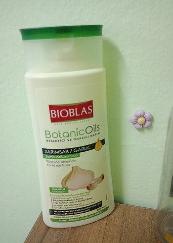 Bioblas BotanicOils Sarımsak Özlü Şampuan